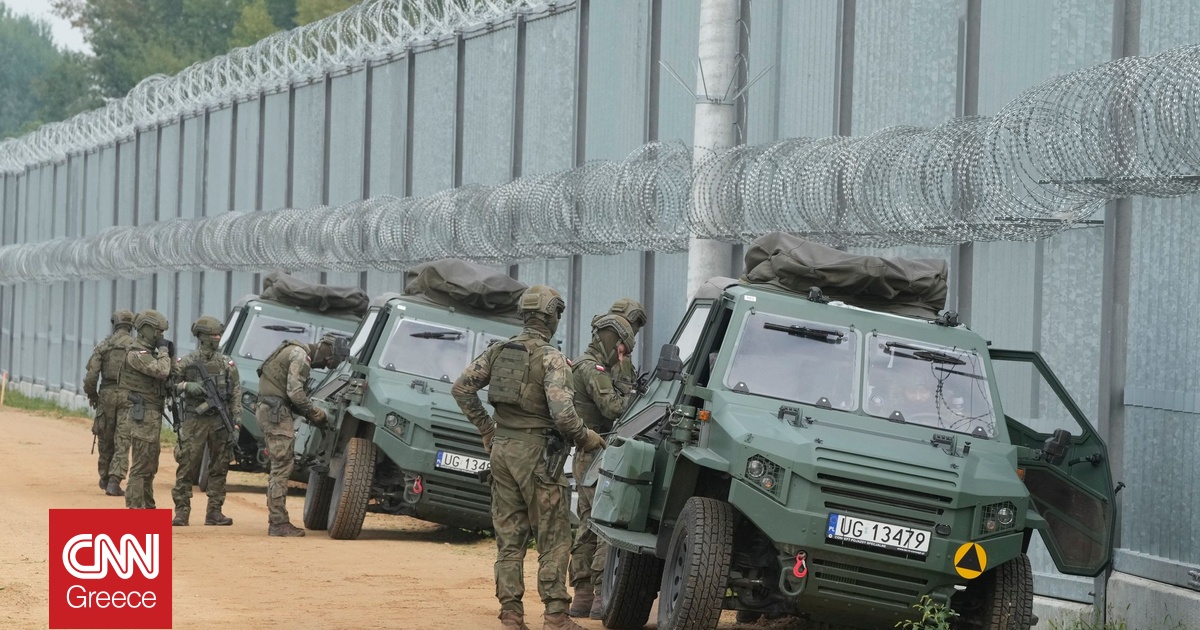 Βίντεο από το σφράγισμα των συνόρων Πολωνίας – Λευκορωσίας ως απάντηση στις ρωσικές ασκήσεις