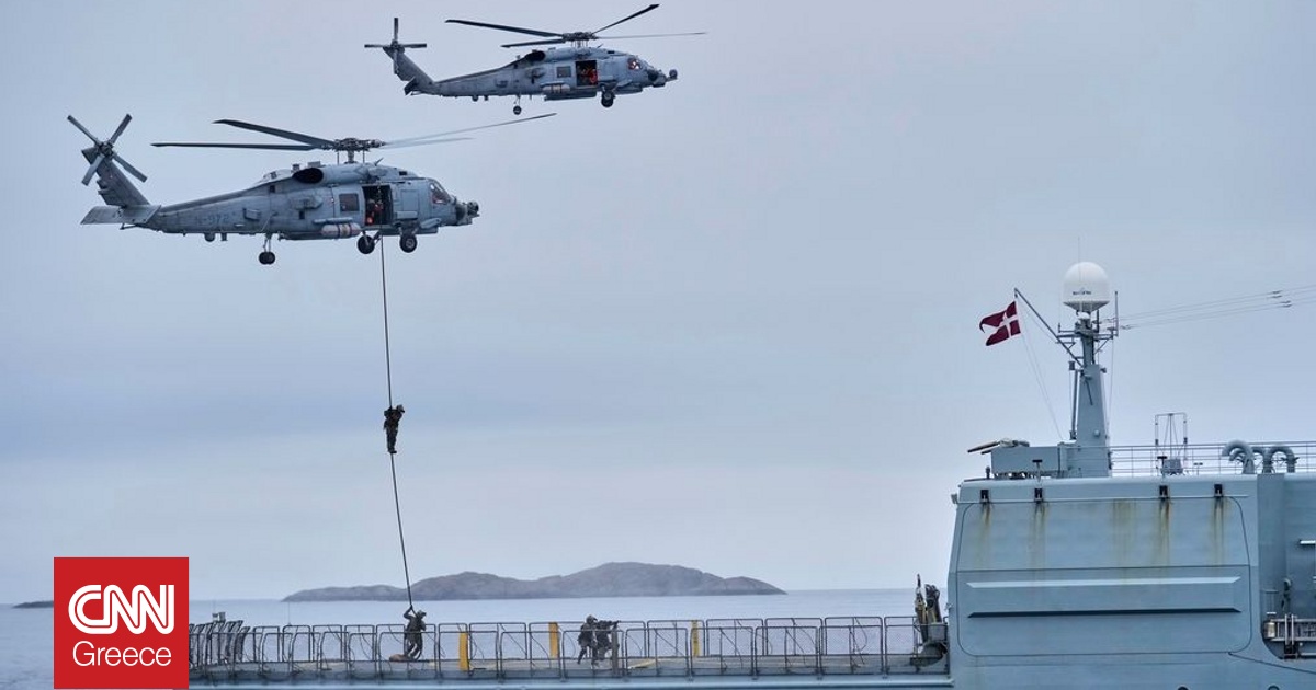 Δανία: Μεγάλα στρατιωτικά γυμνάσια από τη Δανία χωρίς τις ΗΠΑ στη Γροιλανδία