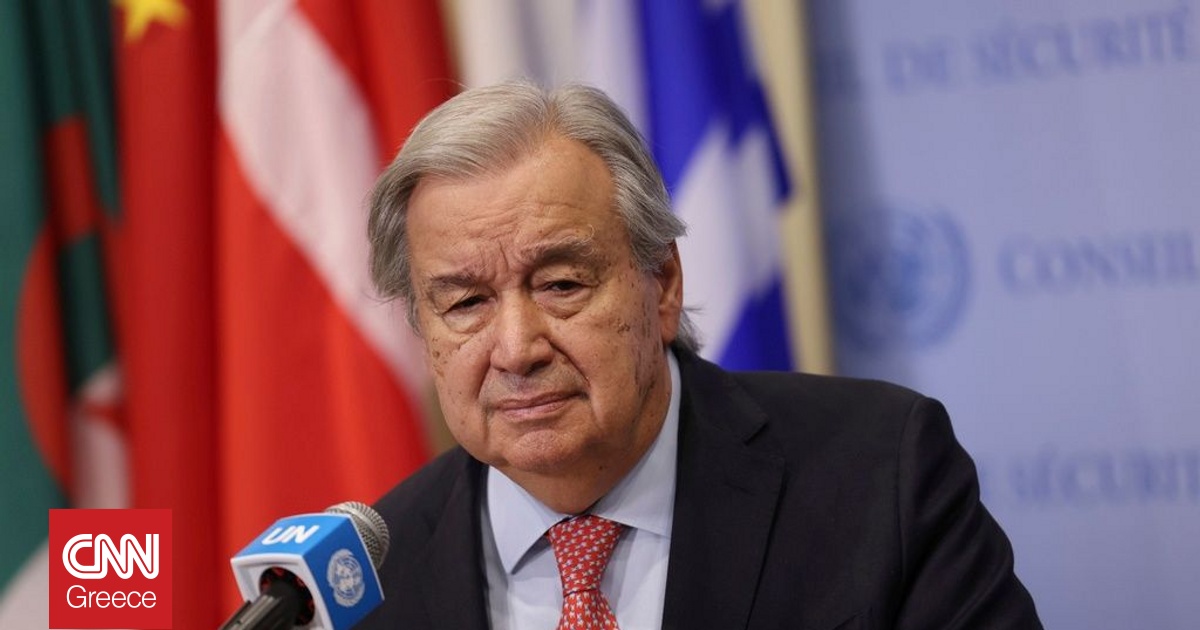 Γκουτέρες: Οι επιθέσεις κατά αμάχων στην Ουκρανία παραβιάζουν το διεθνές ανθρωπιστικό δίκαιο