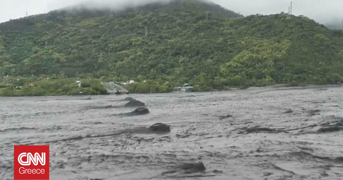 Νεκροί και δεκάδες αγνοούμενοι από τον φονικό τυφώνα στην Ταϊβάν
