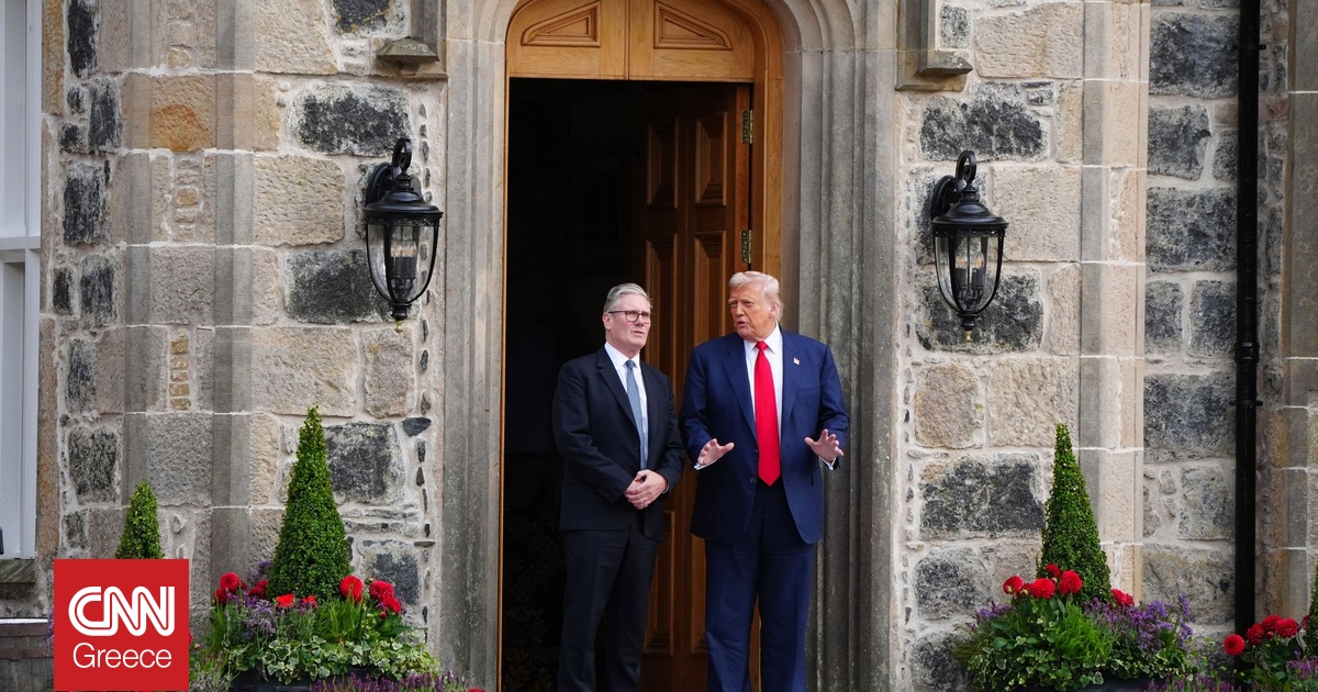 Επί ποδός οι Βρετανοί για την επίσημη επίσκεψη Τραμπ – Δρακόντεια τα μέτρα ασφαλείας