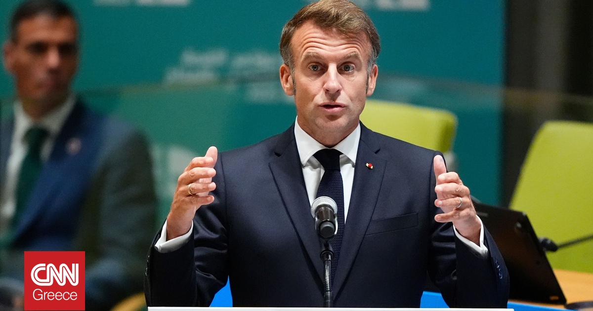 Μακρόν για κλιματική αλλαγή: «Δεν είναι θέμα αντίληψης» – «Η επιστήμη είναι σαφής»