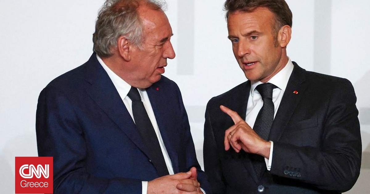 Η Γαλλία σε αχαρτογράφητα νερά: Ο Μπαϊρού χωρίς στήριξη, ο Μακρόν με την «πλάτη στον τοίχο»