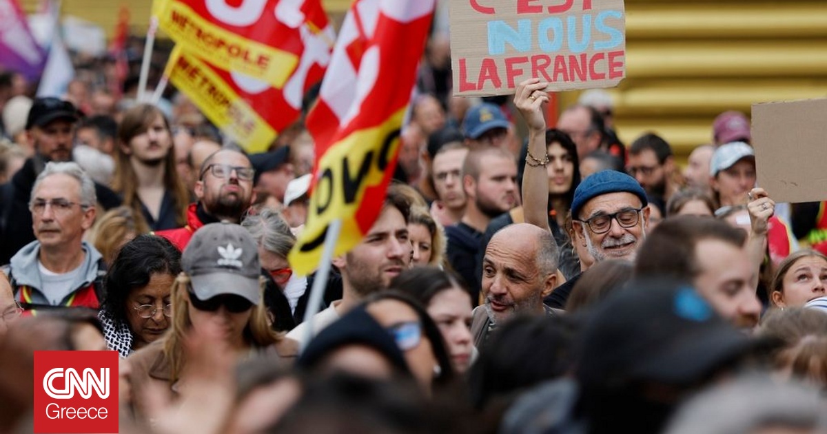Σε απεργιακό κλοιό η Γαλλία την Πέμπτη – 80.000 αστυνομικοί στους δρόμους