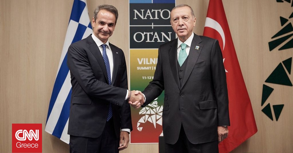 Συνάντηση Μητσοτάκη και Ερντογάν: Αύριο στις 21:00 ώρα Ελλάδος το τετ α τετ των δύο ηγετών