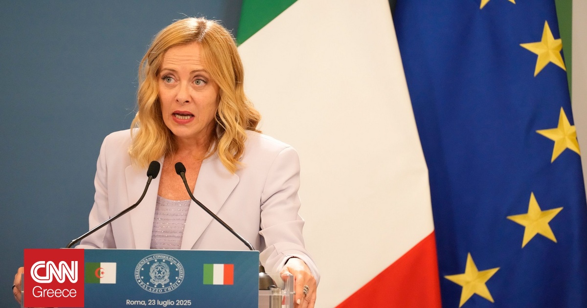 Μελόνι: Θα αναγνωρίσουμε το Παλαιστινιακό κράτος εφόσον απελευθερωθούν οι Ισραηλινοί όμηροι