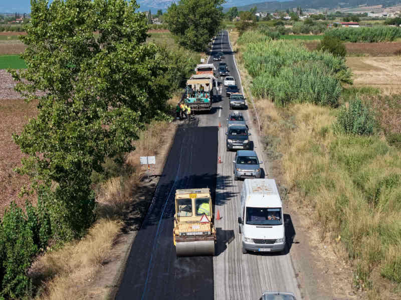 Αποκαταστάσεις βλαβών στην Ε.Ο. 38 Αμούρι – Ζηλευτό
