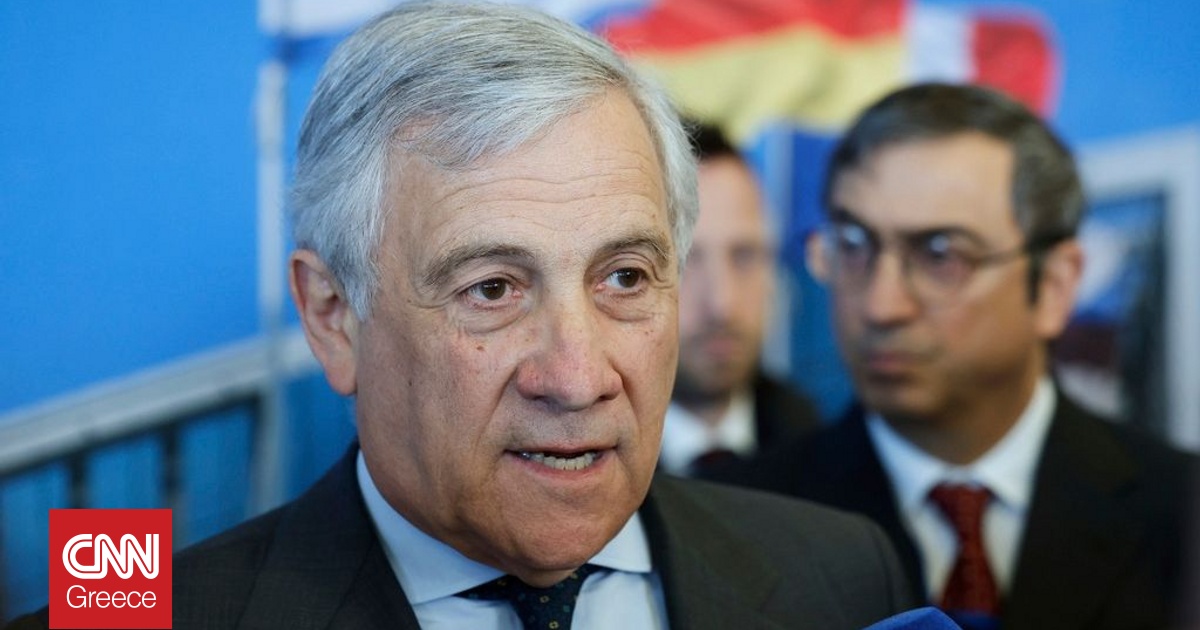 Συνάντηση Ταγιάνι και Φιντάν στη Ρώμη – Συζητήσαν για το ουκρανικό και τη Λιβύη