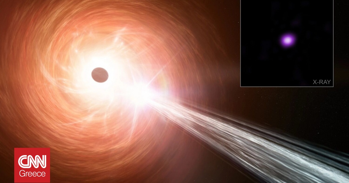 Μαύρη τρύπα – τέρας μεγαλώνει με ρυθμό 2,4 φορές ταχύτερο από τον κανονικό