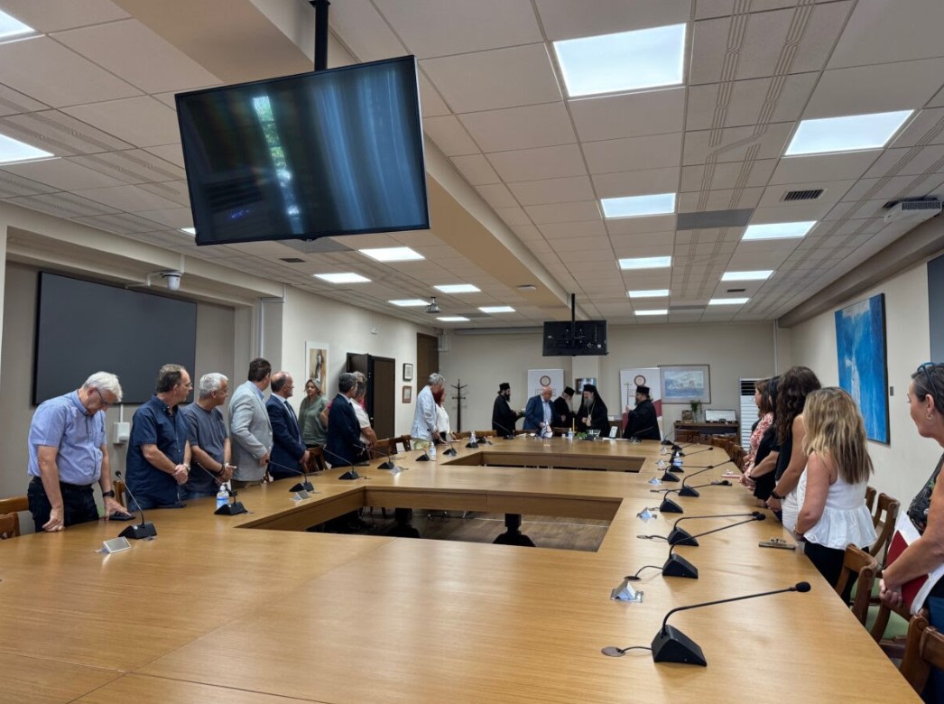 Αγιασμός στο Πανεπιστήμιο Πατρών από τον Μητροπολίτη Πατρών κ.κ. Χρυσόστομο