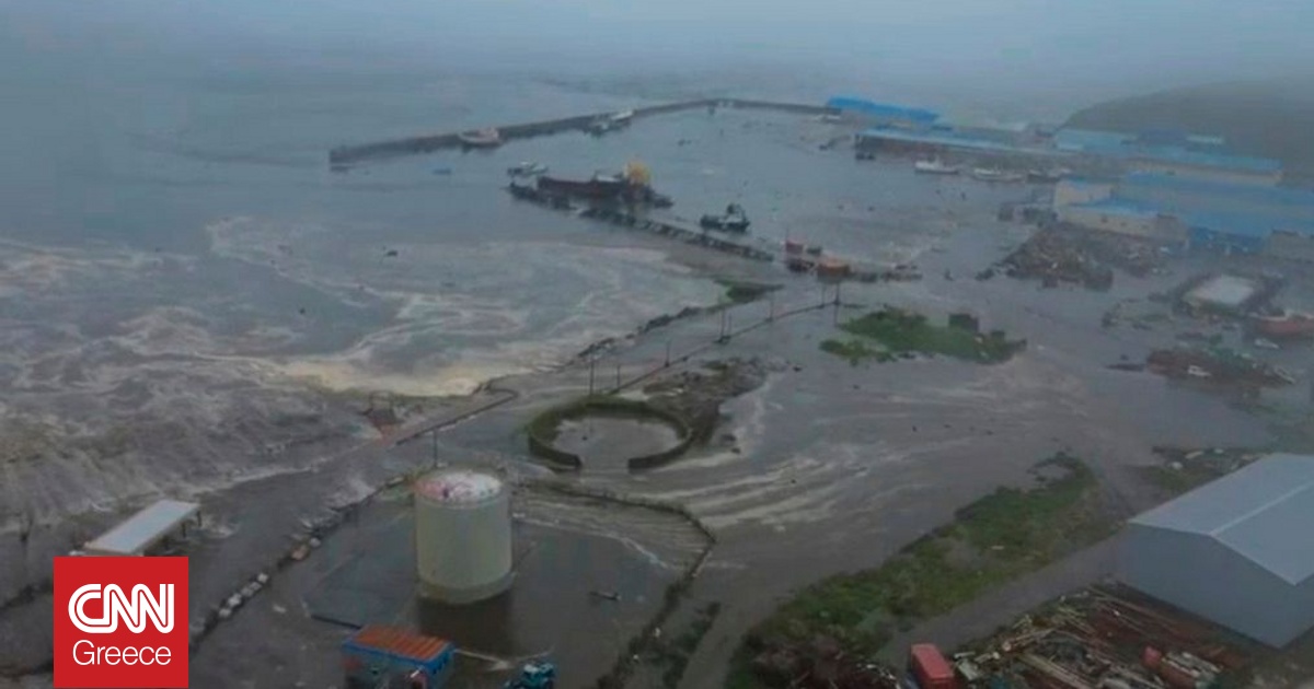 Ισχυρός σεισμός 7,1 Ρίχτερ στη χερσόνησο Καμτσάτκα της Ρωσίας – Εκδόθηκε προειδοποίηση για τσουνάμι