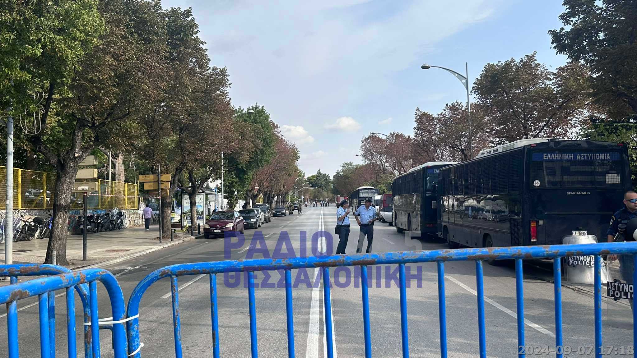 ΔΕΘ: Κλειστοί δρόμοι στο κέντρο της Θεσσαλονίκης
