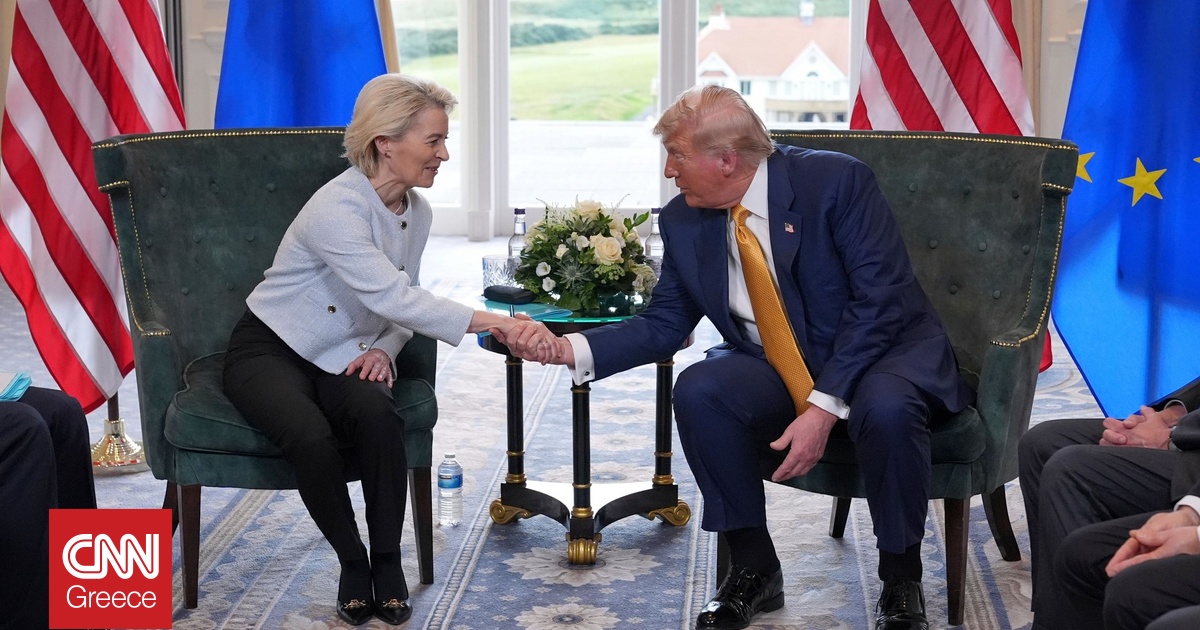 Τραμπ: «Ίσως χρειαστεί να ξηλώσουμε τις συμφωνίες για τους δασμούς» – Τι σχολίασε για την ΕΕ