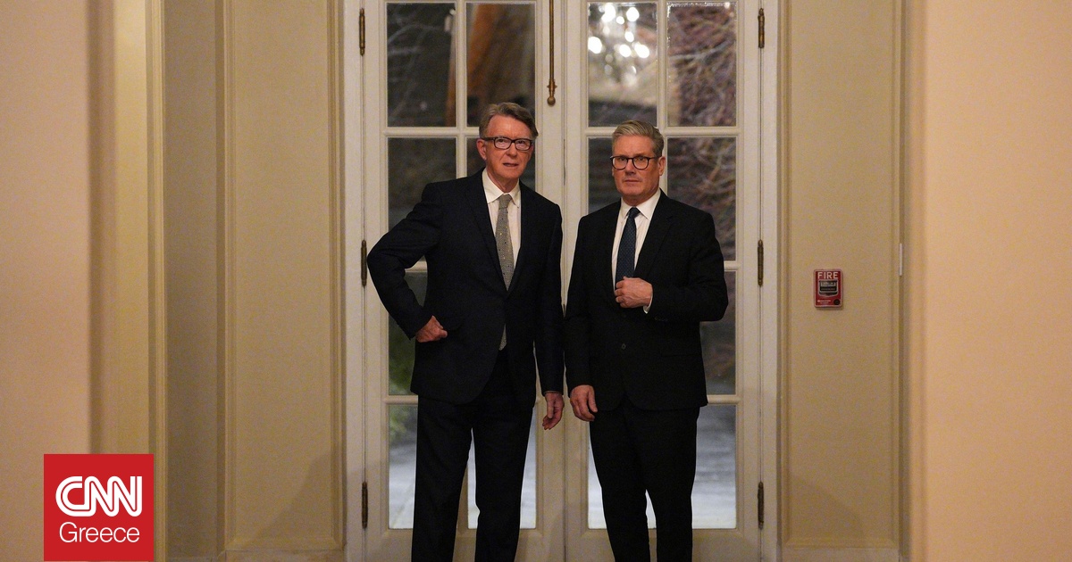 Η Ντάουνινγκ Στριτ διόρισε τον Μάντελσον πρέσβη στις ΗΠΑ αν και υπήρχαν ανησυχίες