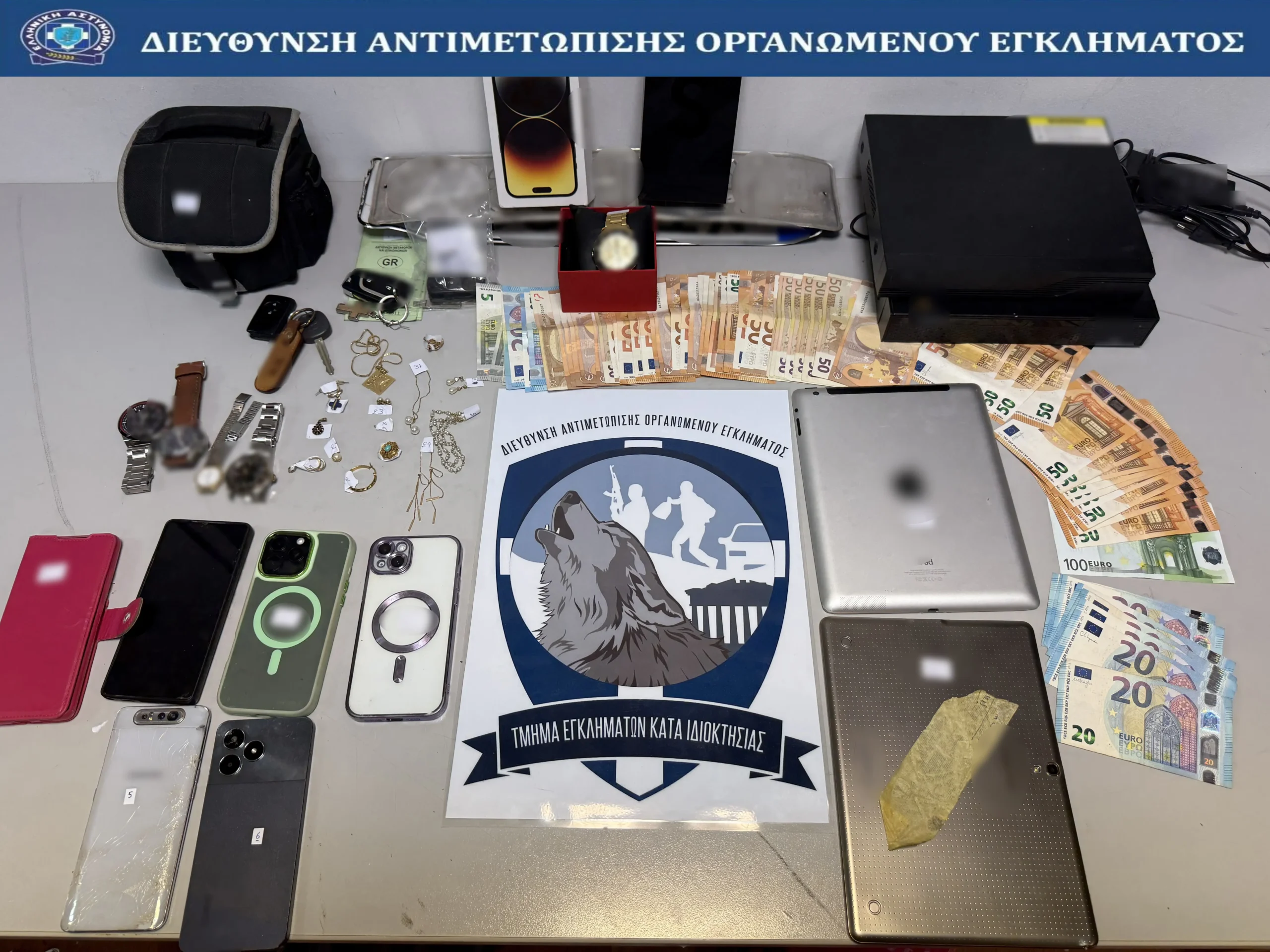 Σπείρα «λεηλατούσε» σπίτια ηλικιωμένων σε Αττική και Θεσσαλονίκη (VIDEO-PHOTO)