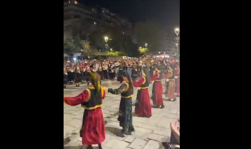Μεγάλο Ελασσονίτικο γλέντι στο κέντρο της Θεσσαλονίκης (VIDEO)