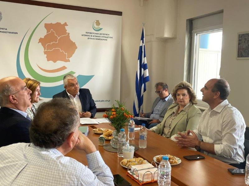 Επίσκεψη του Υφυπουργού Παιδείας Νικόλαου Παπαϊωάννου στην Περιφερειακή Διεύθυνση Εκπαίδευσης Δυτικής Μακεδονίας