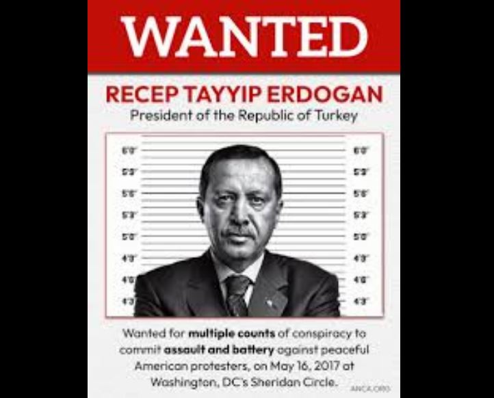 «Καταζητείται» ο Ερντογάν στην Ουάσινγκτον
