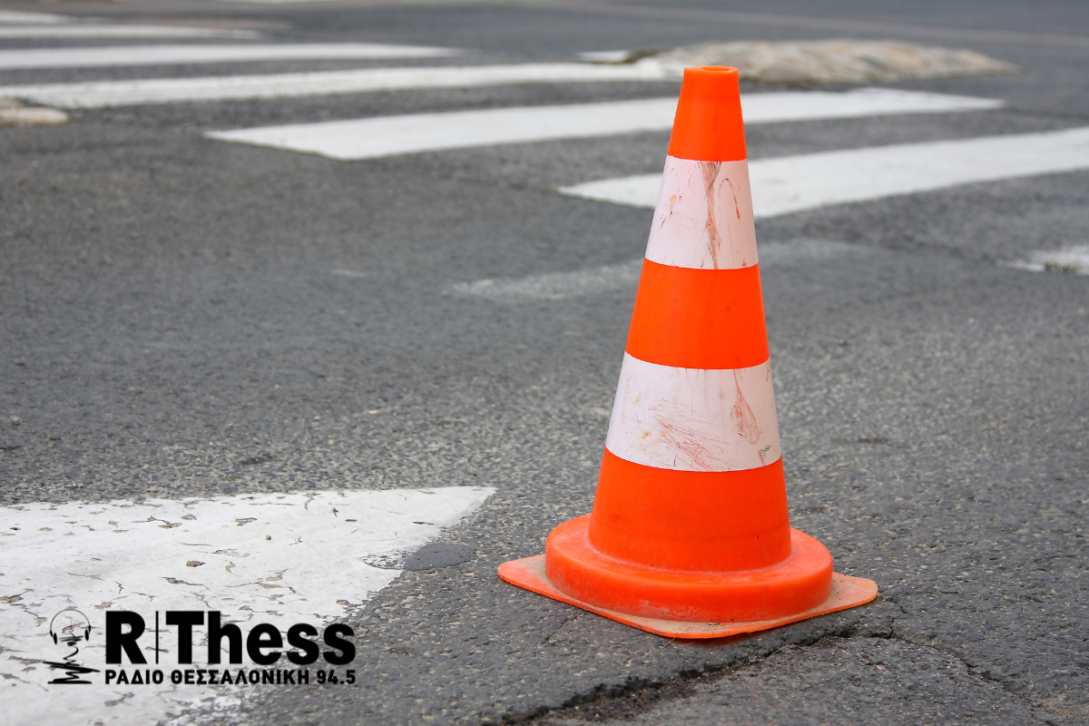 Θεσσαλονίκη: Νυχτερινές εργασίες στη λεωφόρο Μίκη Θεοδωράκη