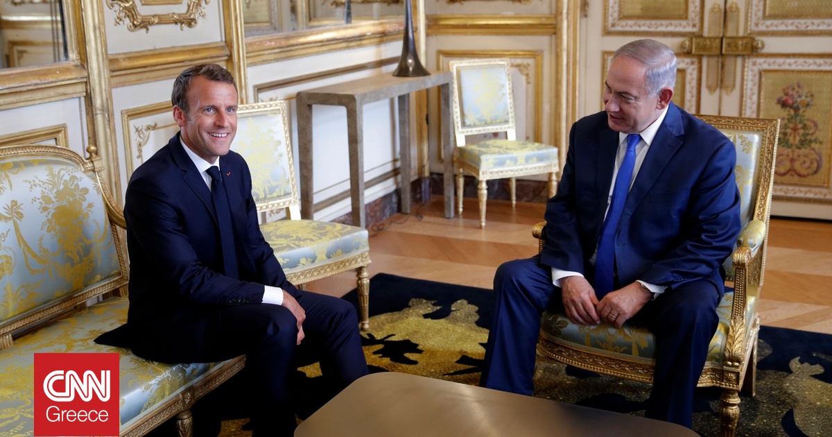 Politico: Πώς θα απαντήσει ο Νετανιάχου αν ο Μακρόν αναγνωρίσει το παλαιστινιακό κράτος