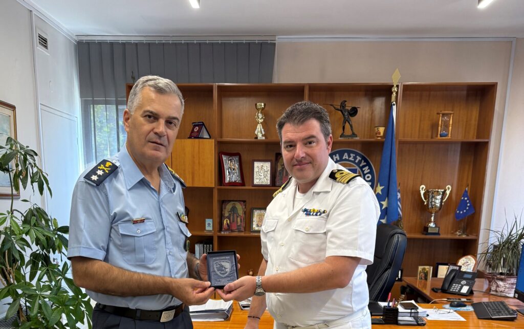 Επίσκεψη του Διοικητή του Ναυτικού Σταθμού Ιονίου στη ΓΕΠΑΔ Δυτικής Ελλάδας