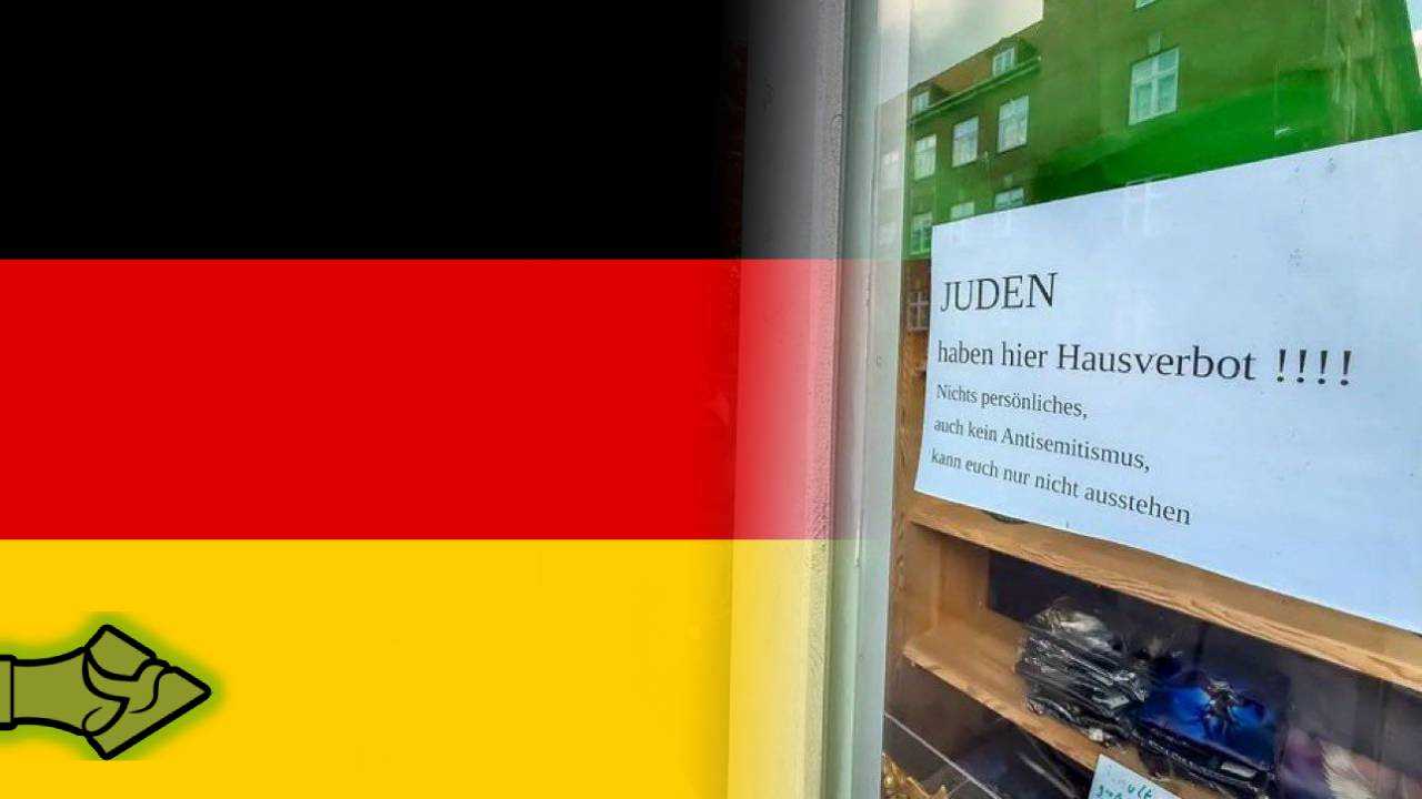 Κατάστημα με πινακίδα «απαγορεύονται οι Εβραίοι!» – Σάλος στο  ΦΛΕΝΣΜΠΟΥΡΓΚ!