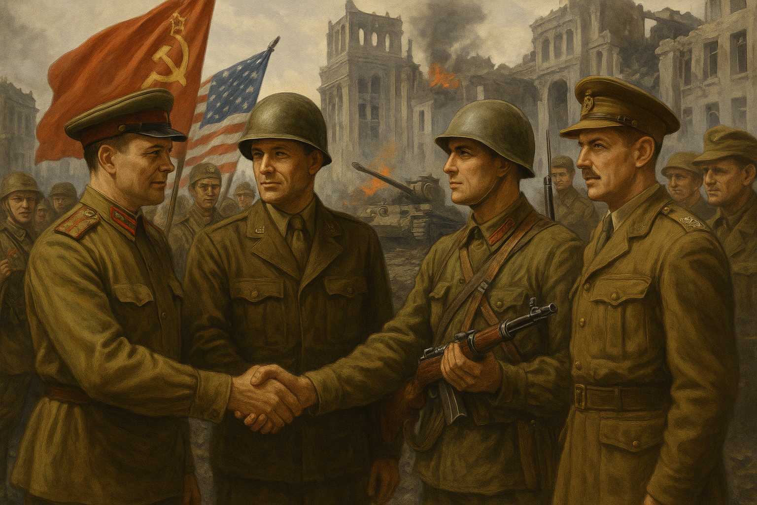 Από τη συμμαχία στην αντιπαράθεση: Η Σοβιετική Ένωση, η Δύση και η κληρονομιά του Ψυχρού Πολέμου