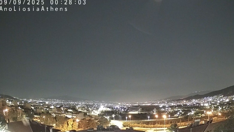 Η στιγμή του σεισμού από κάμερα στα Άνω Λιόσια