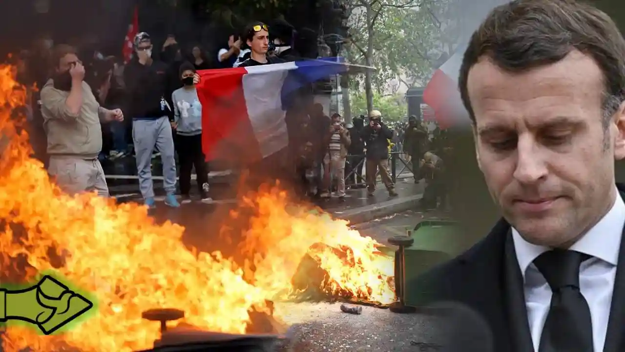 Οργή κατά του Μακρόν – Ο κόσμος βγήκε για μια ακόμα φορά στους δρόμους!