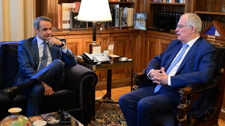 Συνάντηση Μητσοτάκη με τον Πρόεδρο της Δημοκρατίας