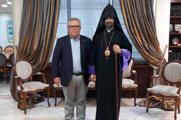 Επίσκεψη του Μητροπολίτη της Ορθόδοξης Αρμενικής Εκκλησίας στην Καβάλα