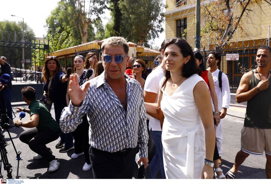 Στην Ευελπίδων ο Γιώργος Μαζωνάκης (PHOTOS)