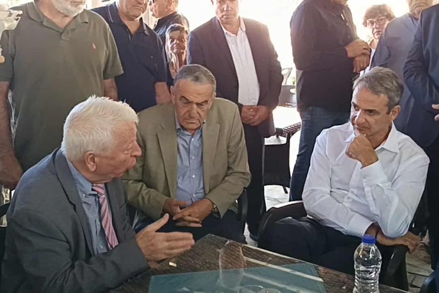 Στη Λήμνο ο Πρωθυπουργός – Ο Περιφερειάρχης έθεσε ζητήματα για αναδασμό, λιμνοδεξαμενή, πύλη extraSchengen και ακτοπλοΐα