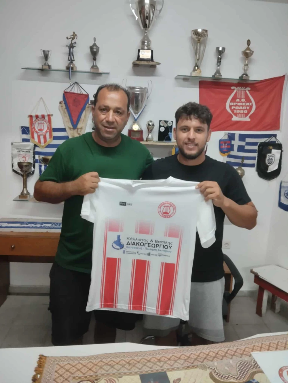 Ο Ορφέας Ρόδου ανακοίνωσε την απόκτηση του Δημήτρη Πανταζόπουλου