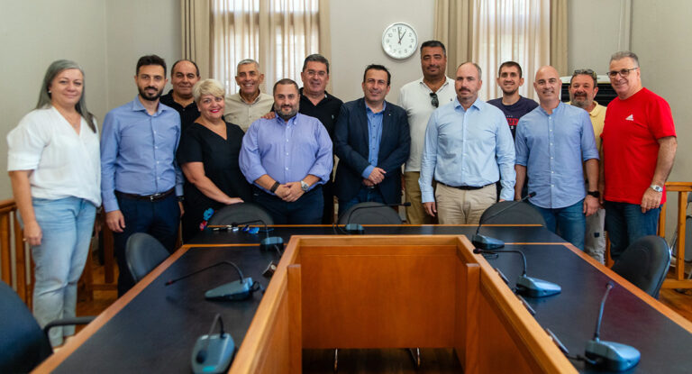 Στο Δημαρχείο της Καβάλας ο υπεύθυνος ΚΤΕ Παιδείας του ΠΑΣΟΚ Στέφανος Παραστατίδης