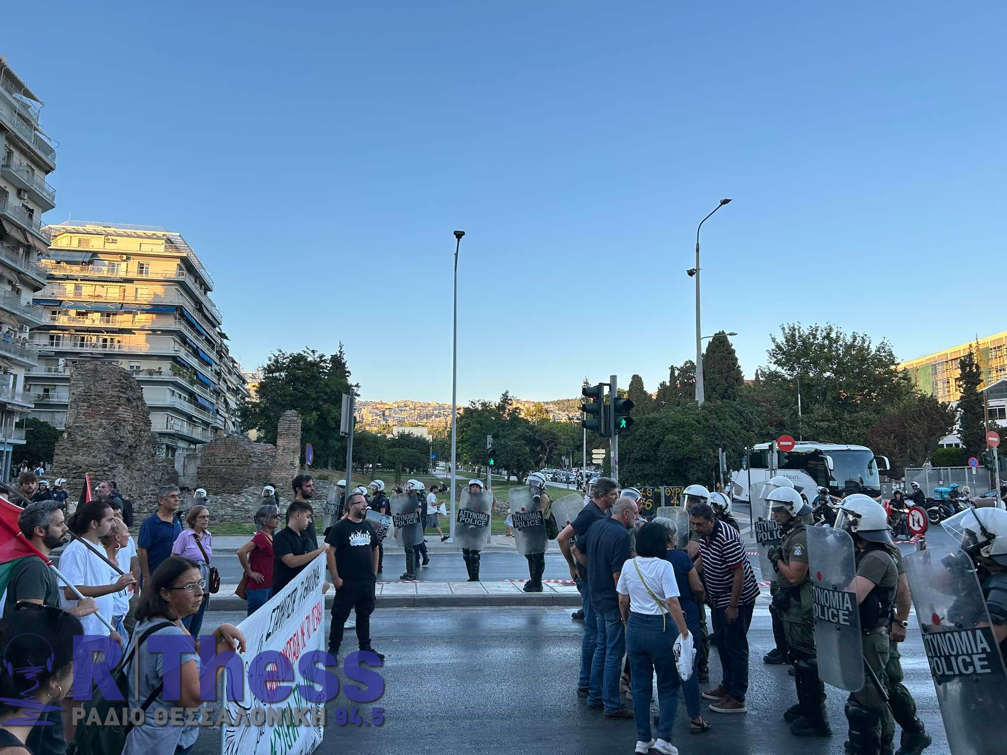 Θεσσαλονίκη: Πορεία αλληλεγγύης στον Παλαιστινιακό λαό (VIDEO)