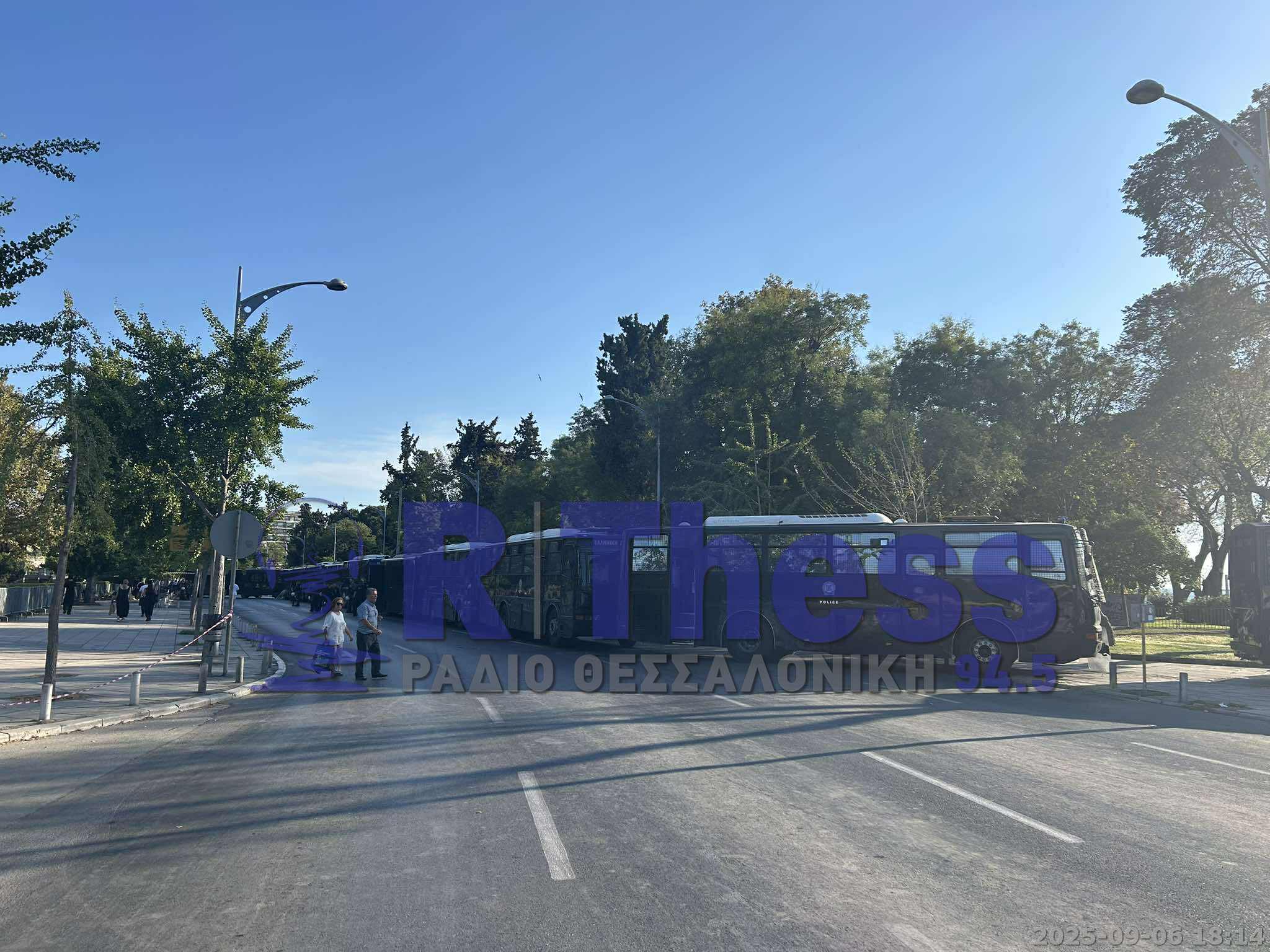 Δεκάδες προσαγωγές στο κέντρο της Θεσσαλονίκης