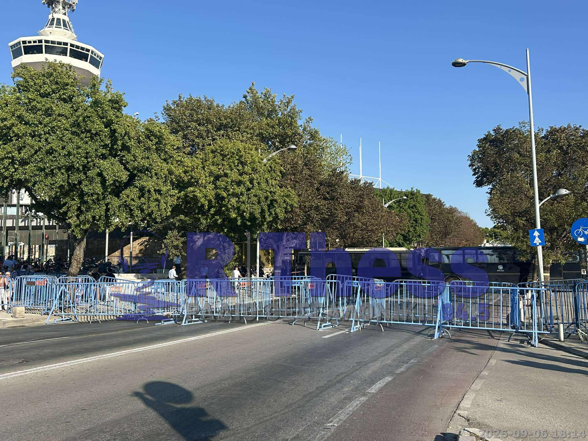 Τρεις συλλήψεις κατά τη διάρκεια των διαδηλώσεων στη Θεσσαλονίκη