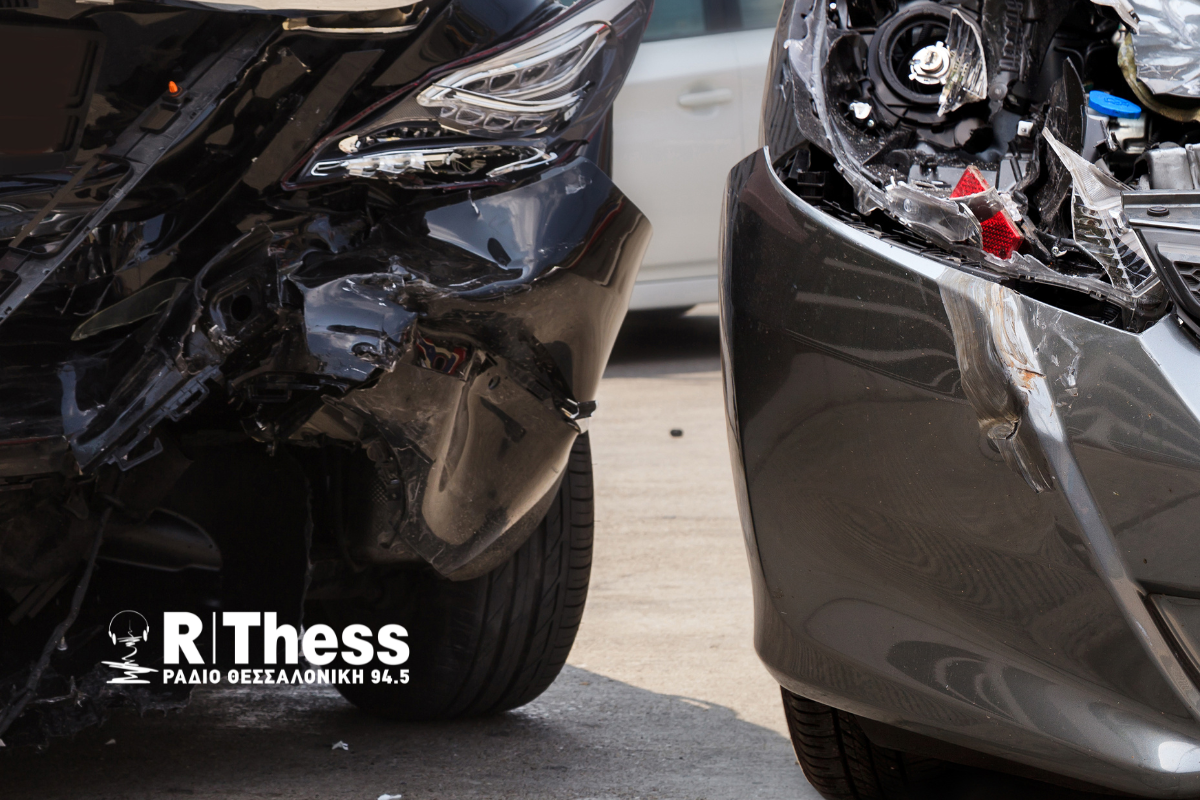 Τροχαίο με 3 οχήματα στην ανατολική Θεσσαλονίκη