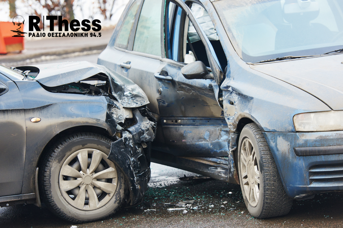 Θεσσαλονίκη: Τροχαίο με τρία ΙΧ στον Περιφερειακό (PHOTO)