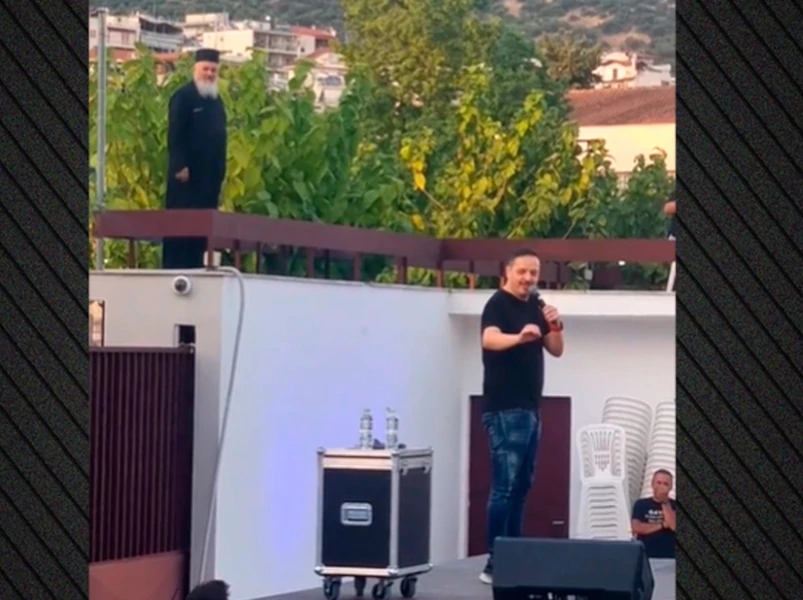 Επικό σκηνικό στην παράσταση του Τσουβέλα στη Στυλίδα