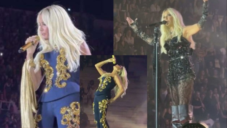 Άννα Βίσση: Τα εντυπωσιακά κοστούμια Dolce & Gabbana που φόρεσε στη συναυλία της στο Καλλιμάρμαρο