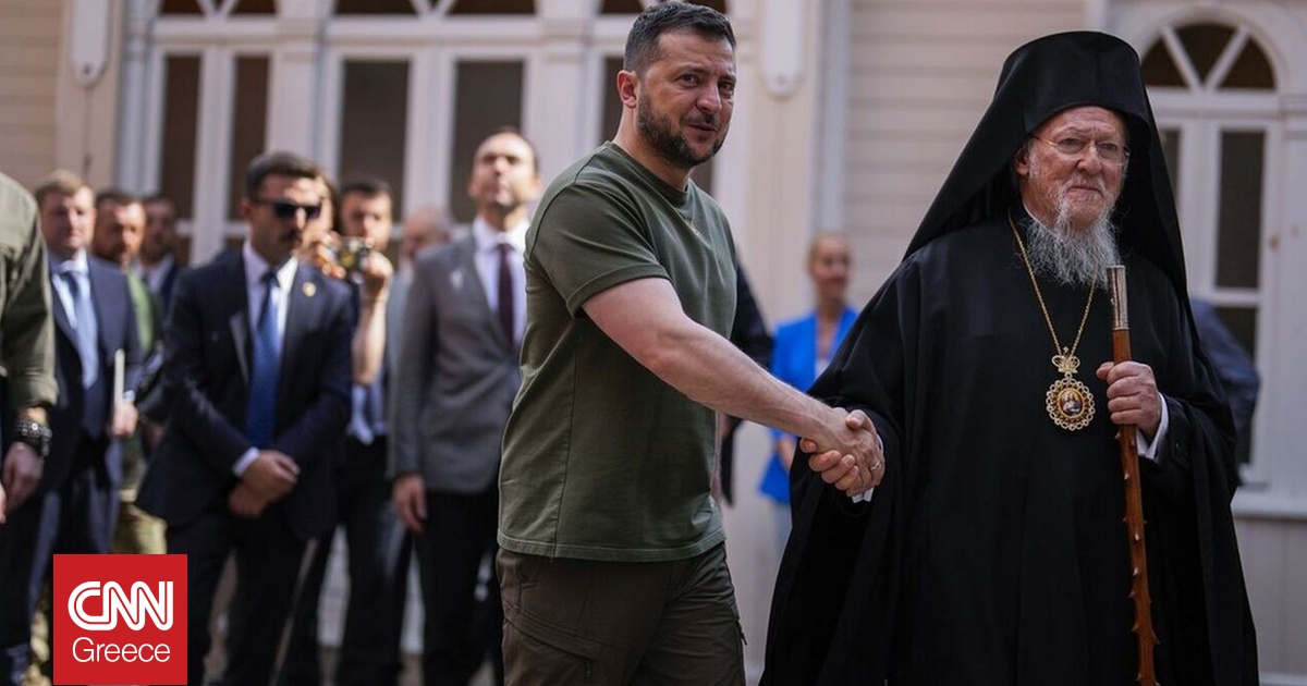 Συνάντηση Βαρθολομαίου – Ζελένσκι στις ΗΠΑ: Μήνυμα αλληλεγγύης στον ουκρανικό λαό από τον Πατριάρχη