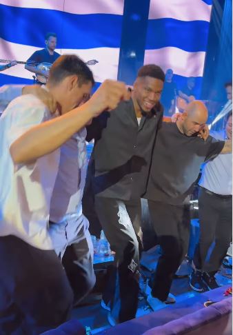 Στον Φέρρη διασκέδασε η εθνική μετά την κατάκτηση του χάλκινου στο Eurobasket