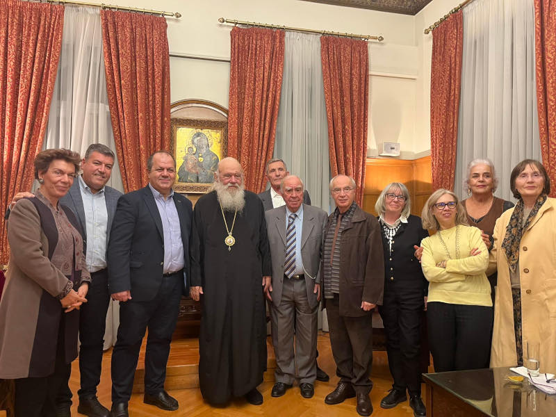 Συνάντηση Αρχιεπισκόπου κ. Ιερώνυμου με Βοιωτούς