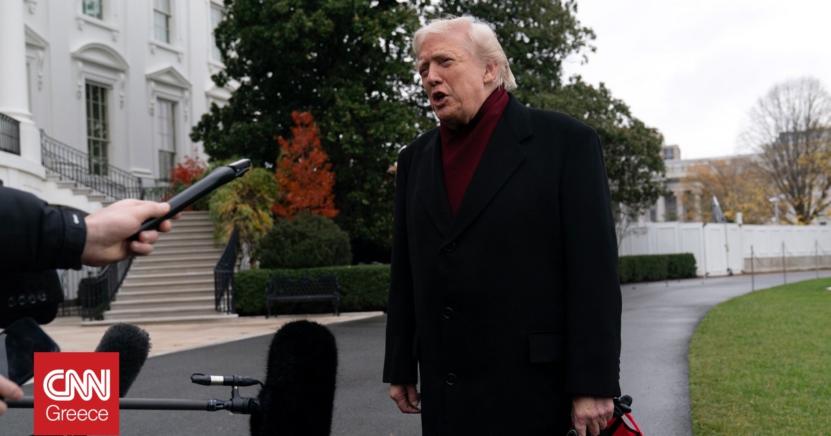 Ο Τραμπ βάζει νερό στο κρασί του: «Δεν είναι η τελική μου προσφορά» λέει για το ειρηνευτικό σχέδιο