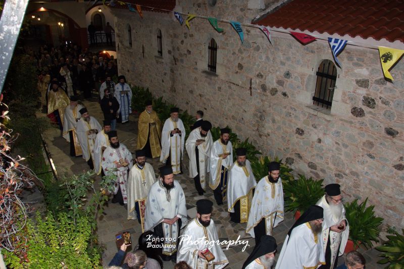 Πάνδημος εορτασμός του Οσίου Ιακώβου του «με συγχωρείτε» στον τόπο της ασκήσεώς του