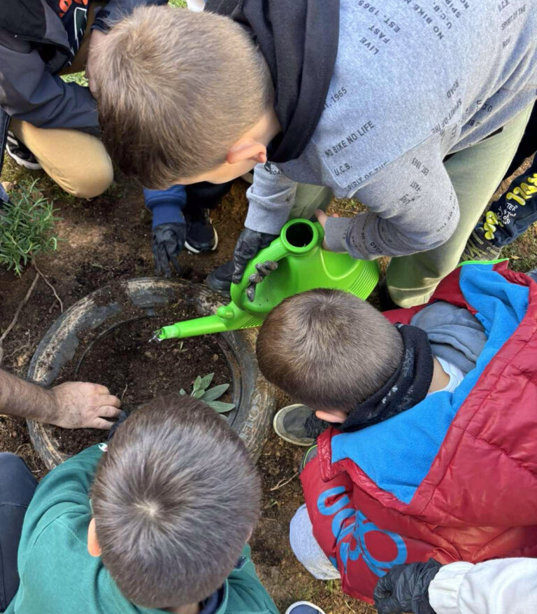 Δημοτικό Σχολείο Φιλίππων: Μια μικρή περιβαλλοντική κίνηση για έναν μεγάλο σκοπό