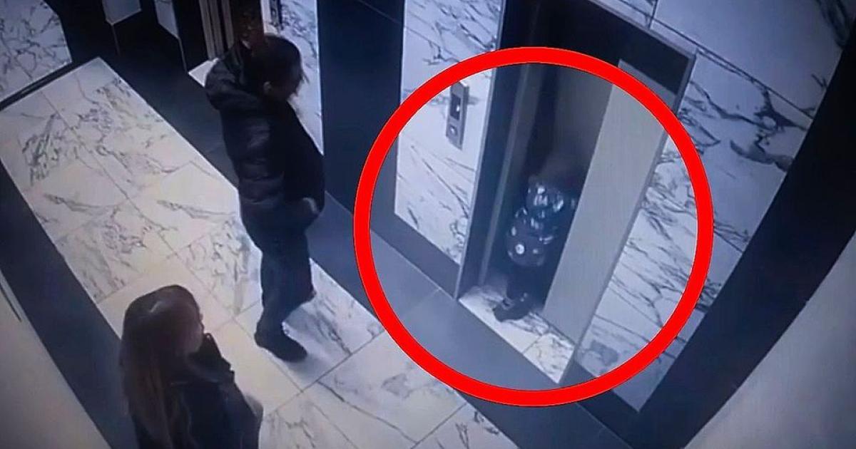 Απίστευτο ατύχημα: Νήπιο πέφτει σε φρεάτιο ασανσέρ (vid)