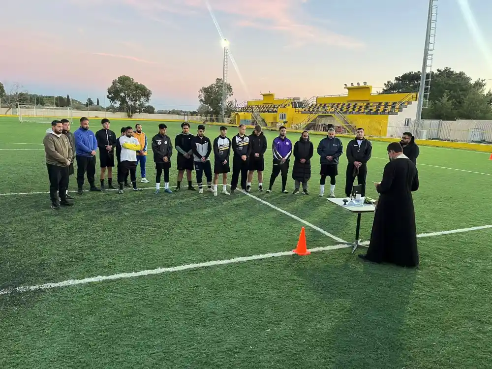 Την Τρίτη (25/11) έγινε ο αγιασμός του ΠΑΟΚ Ρόδου